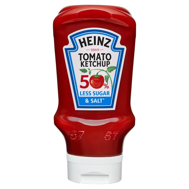 Heinz Tomato Ketchup 50% Less Sugar & Salt thumbnail 2