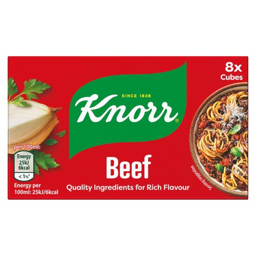 Knorr 8 Beef Stock Cubes thumbnail 2