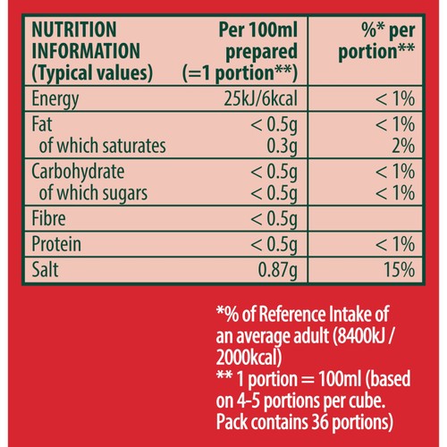 Knorr 8 Beef Stock Cubes thumbnail 7