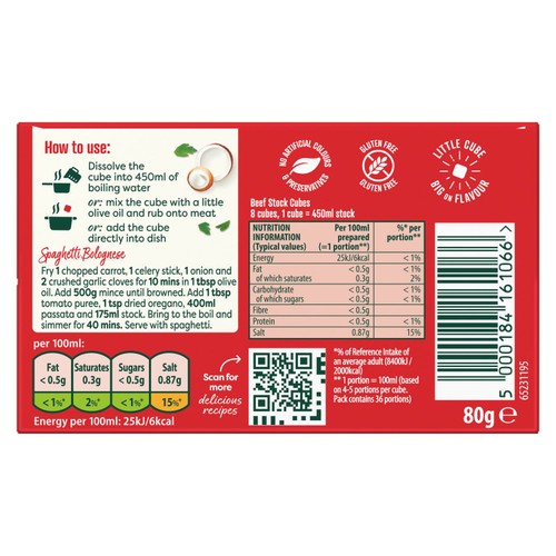 Knorr 8 Beef Stock Cubes thumbnail 9