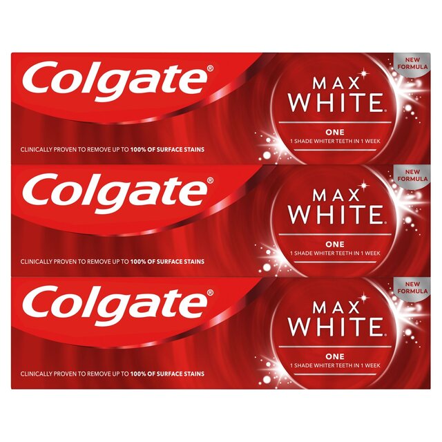 Colgate Max White One Whitening Toothpaste thumbnail 2
