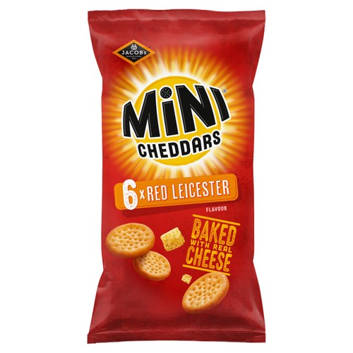 Jacob's Mini Cheddars Red Leicester Multipack Snacks thumbnail 3