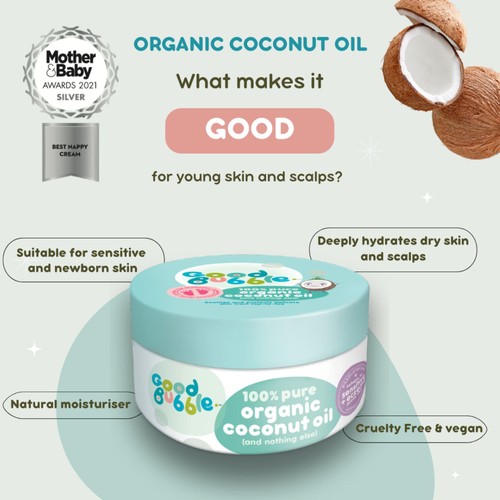 Good Bubble Organic Coconut Oil thumbnail 2