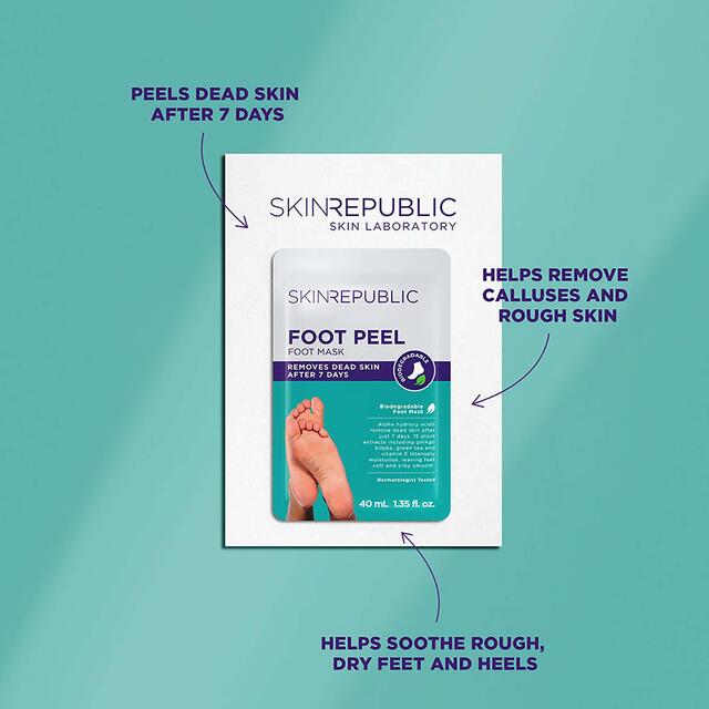 Skin Republic Biodegradable Foot Peel thumbnail 3
