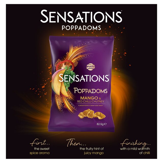 Sensations Mango & Chilli Chutney Sharing Bag Poppadoms thumbnail 6