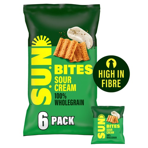 SunBites Sour Cream & Pepper Multigrain Multipack Snacks