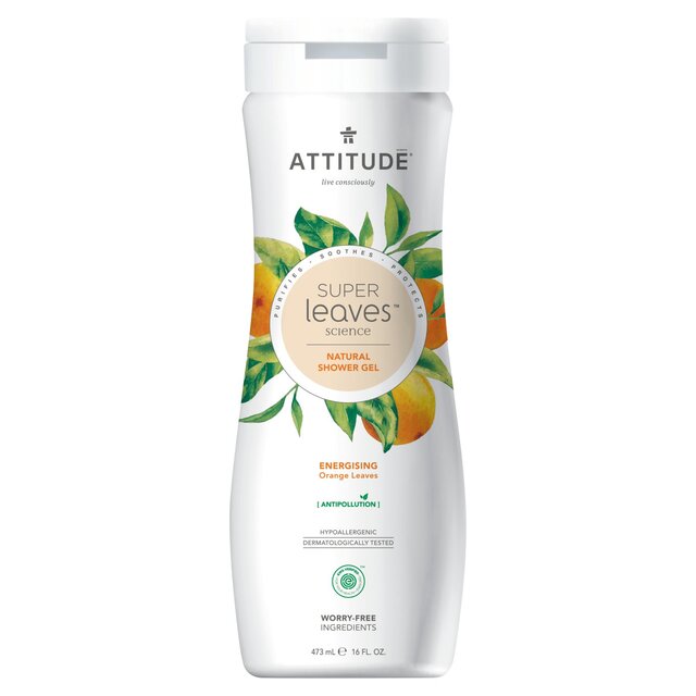 Attitude Super Leaves Shower Gel Energizing