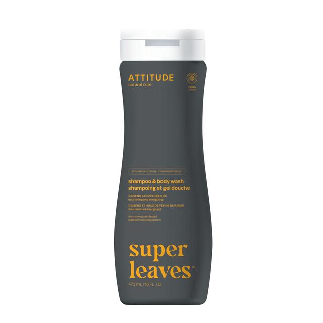 Attitude Super Leaves Shampoo & Body Wash 2-in-1 Sports