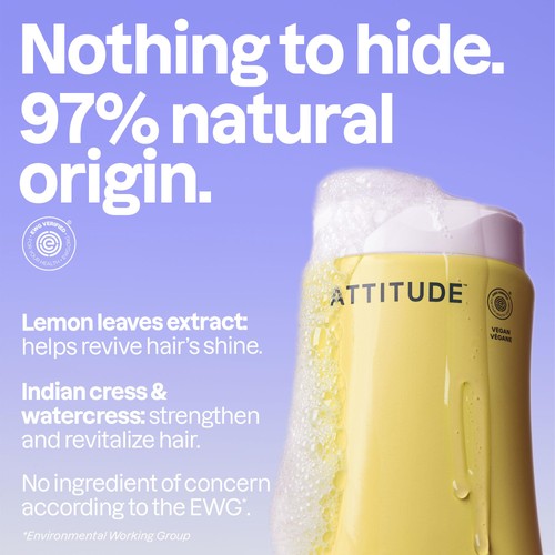 Attitude Super Leaves Shampoo Clarifying thumbnail 2