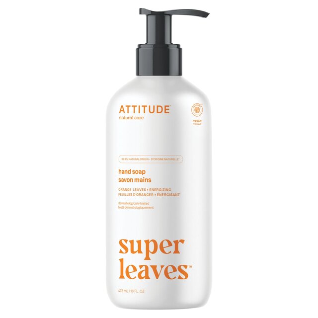Attitude Super Leaves Hand Soap Orange Leaves