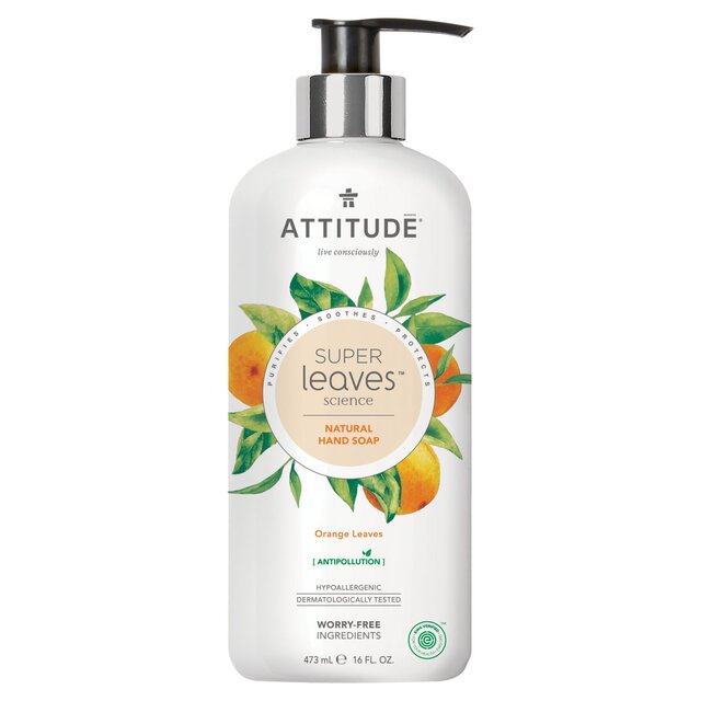 Attitude Super Leaves Hand Soap Orange Leaves thumbnail 2