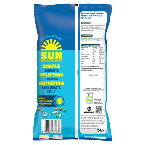 SUN Sea Salt Sticks Sharing Bag Crisps thumbnail 2