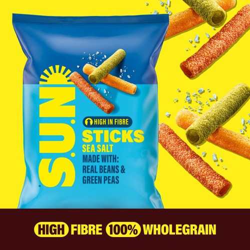 SUN Sea Salt Sticks Sharing Bag Crisps thumbnail 4