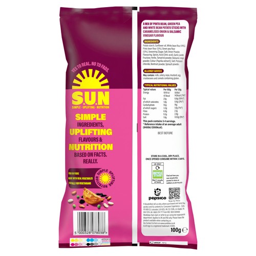 SUN Caramelised Onion Sticks Sharing Bag Crisps thumbnail 2