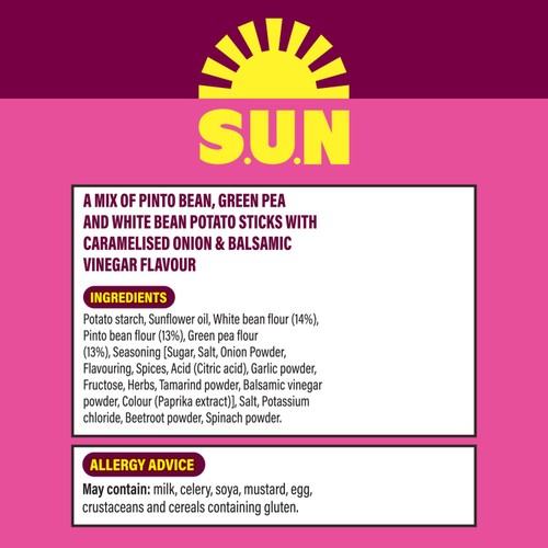 SUN Caramelised Onion Sticks Sharing Bag Crisps thumbnail 3