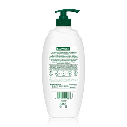 Palmolive Naturals Kids Vegan Bubble Bath Body Wash & Shower Gel Pump thumbnail 2