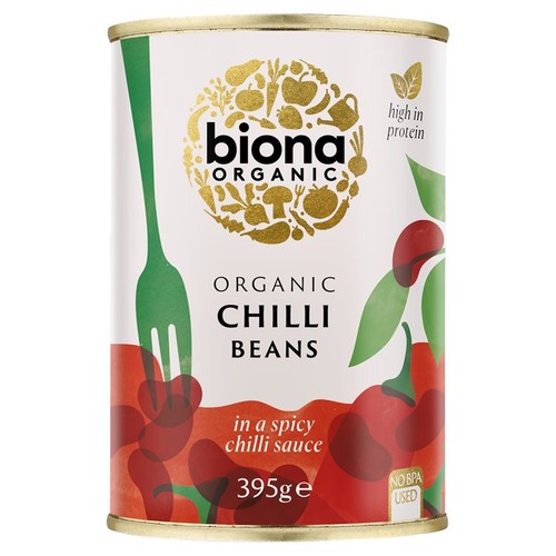Biona Organic Red Kidney Beans in Chilli Sauce thumbnail 2