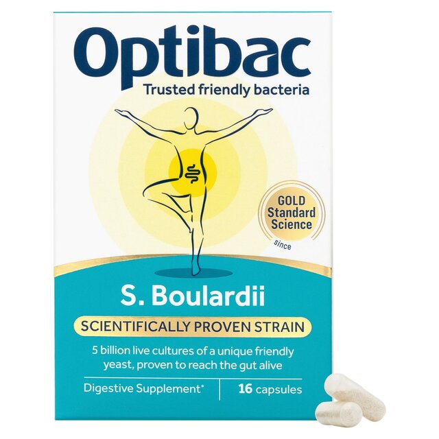 Optibac Probiotics Saccharomyces Boulardii 16s