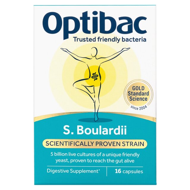 Optibac Probiotics Saccharomyces Boulardii 16s thumbnail 2