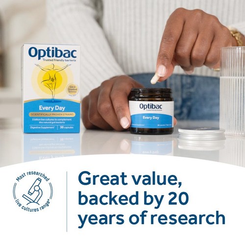 Optibac Probiotics Every Day - 30 Capsules  thumbnail 4