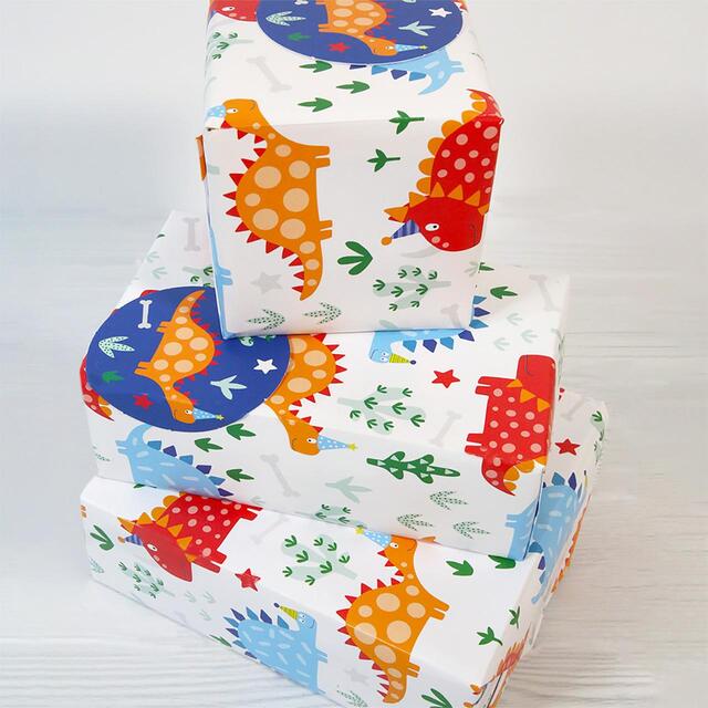 Dinosaur Gift Wrap Sheets & Tags thumbnail 2