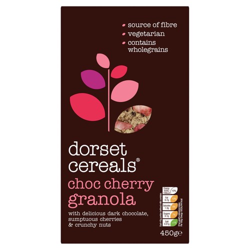 Dorset Cereals Chocolate Cherry Granola Breakfast Cereal thumbnail 4