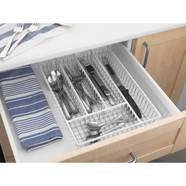 Addis Wire Drawer Organiser, Chrome thumbnail 2