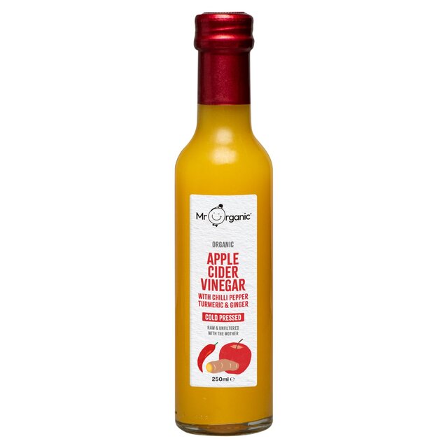 Mr Organic Apple Cider Vinegar with Turmeric, Chilli, Ginger