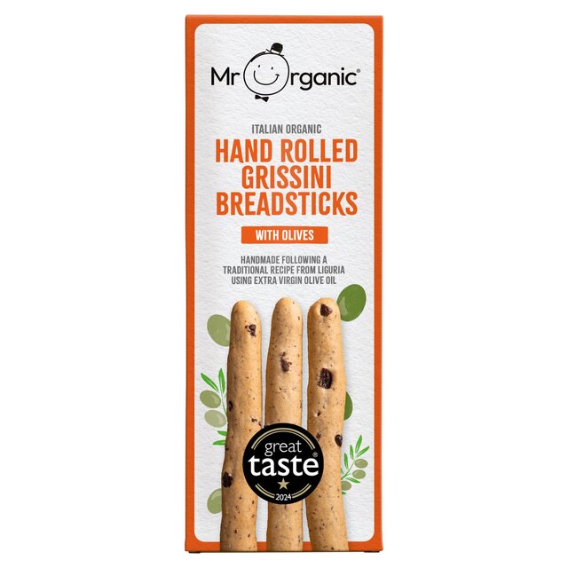 Mr Organic Olive Grissini Breadsticks