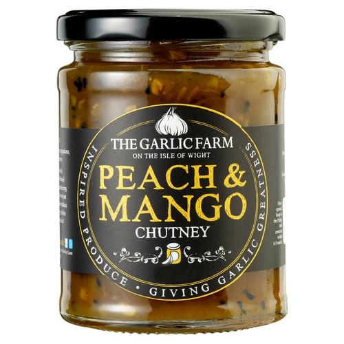 The Garlic Farm Peach & Mango Chutney