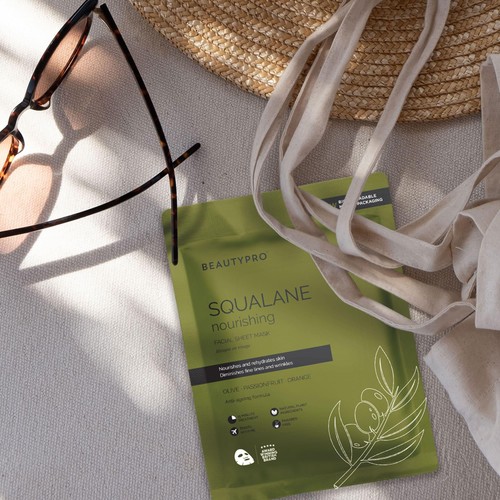 BeautyPro SQUALANE Nourishing Face Sheet Mask thumbnail 6