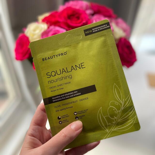 BeautyPro SQUALANE Nourishing Face Sheet Mask thumbnail 4