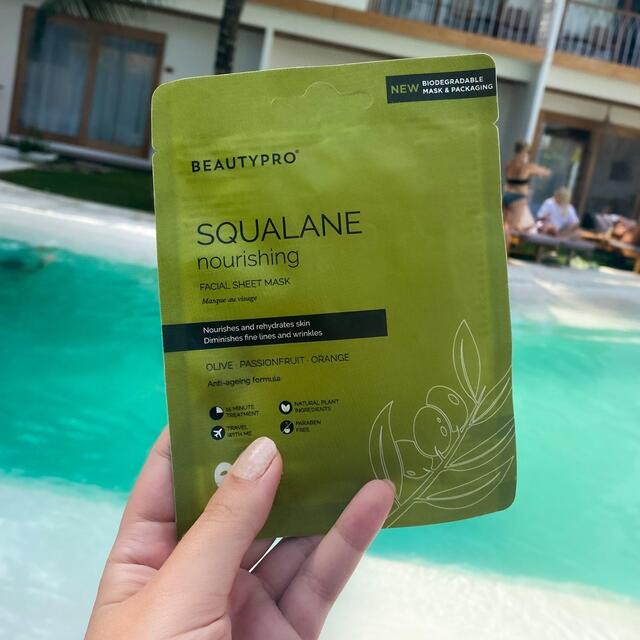 BeautyPro SQUALANE Nourishing Face Sheet Mask thumbnail 5