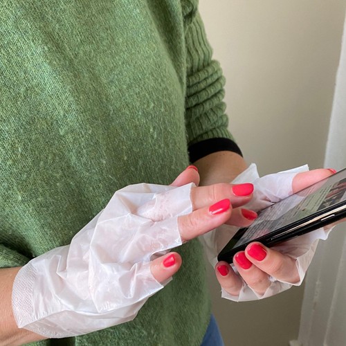 BeautyPro HAND THERAPY Moisturising Gloves with Removable Finger Tips thumbnail 5