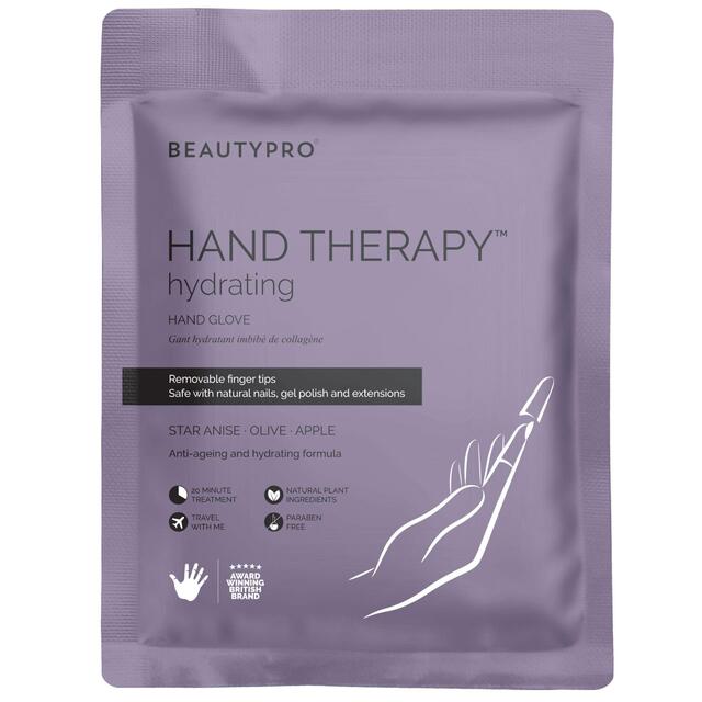 BeautyPro HAND THERAPY Moisturising Gloves with Removable Finger Tips