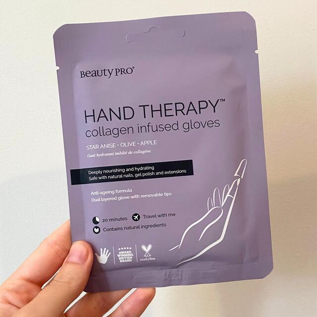 BeautyPro HAND THERAPY Moisturising Gloves with Removable Finger Tips thumbnail 4
