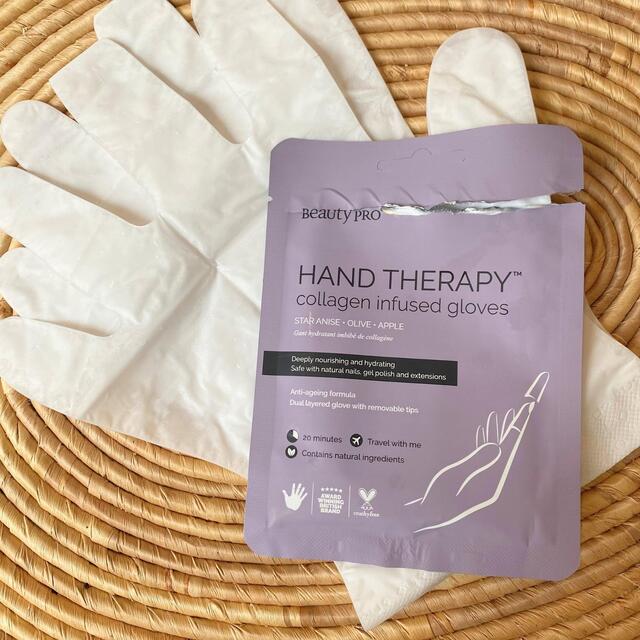 BeautyPro HAND THERAPY Moisturising Gloves with Removable Finger Tips thumbnail 6