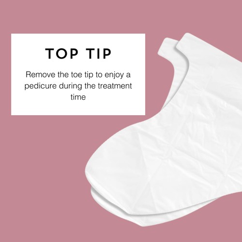 BeautyPro FOOT THERAPY Moisturising Booties with Removable Toe Tips thumbnail 7