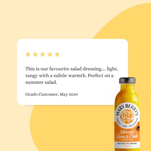 Mary Berry's Mango Lime & Chilli Salad Dressing thumbnail 5