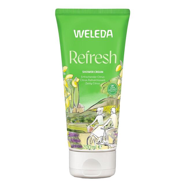 Weleda Natural Citrus Creamy Body Wash, Vegan