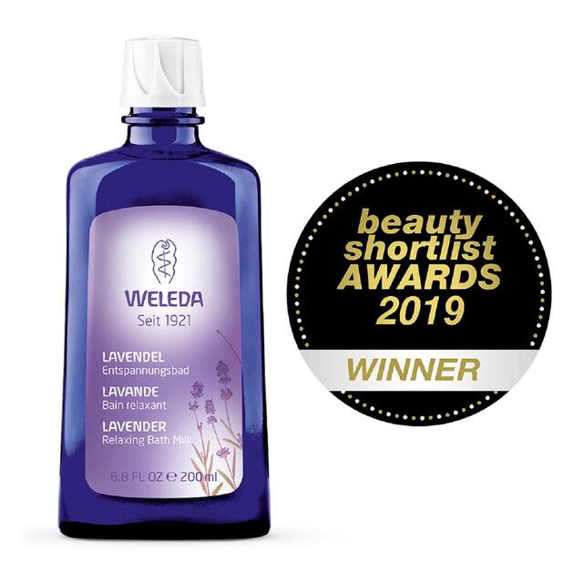 Weleda Lavender Relaxing Bath Milk, Lavender Bath Soak Natural Vegan thumbnail 7