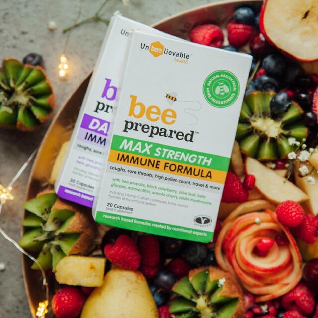 Unbeelievable Health Bee Prepared Max Strength Immune Formula Capsules thumbnail 5