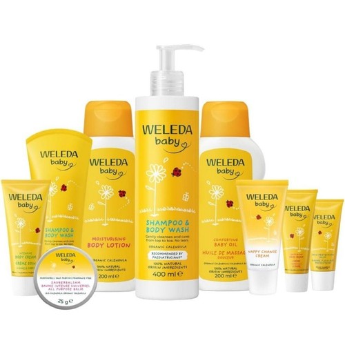 Weleda Baby Natural Calendula Vegan Shampoo & Body Wash thumbnail 2