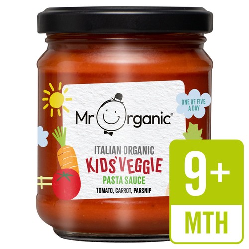 Mr Organic Kids Pasta Sauce Tomato, Carrot & Parsnip 9 months+