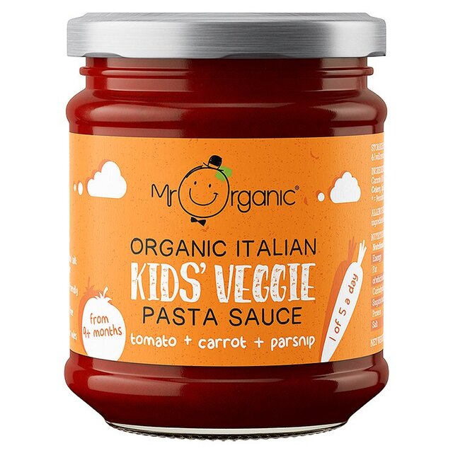 Mr Organic Kids Pasta Sauce Tomato, Carrot & Parsnip 9 months+ thumbnail 2