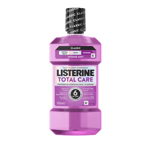 Listerine Total Care Intense Mint Classic Mouthwash thumbnail 2