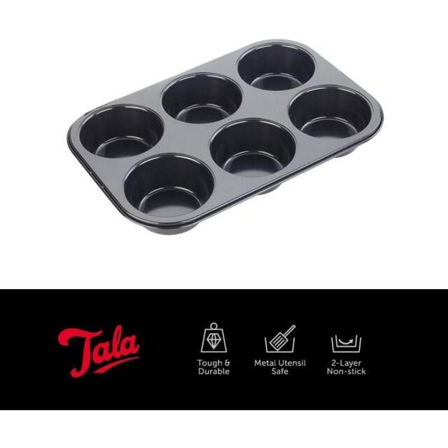 Tala Non-stick 6 Cup Muffin Cupcake Tin thumbnail 3