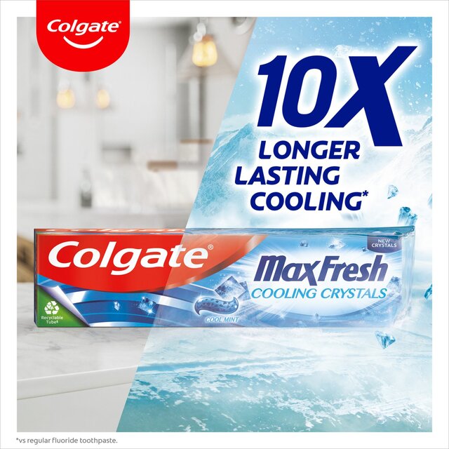 Colgate Max Fresh Cooling Crystals Toothpaste thumbnail 3