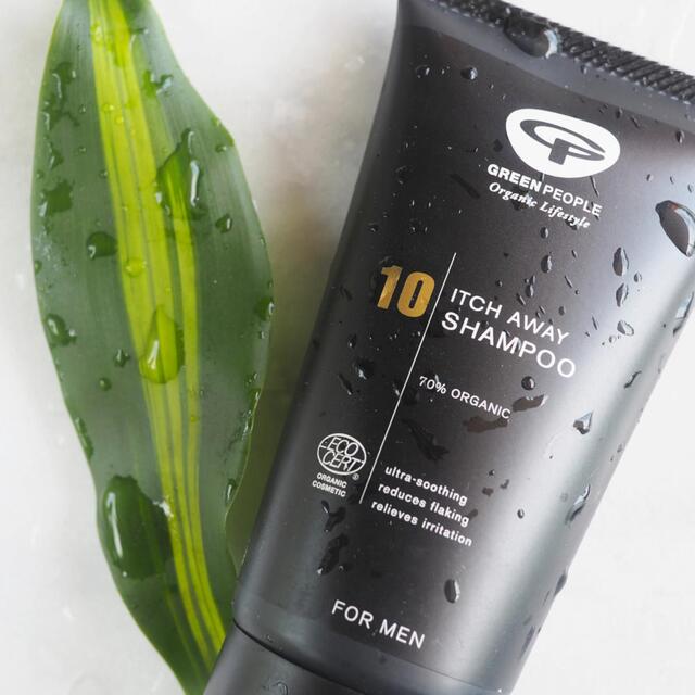 Green People Organic Men's Itch Away Shampoo, Vegan thumbnail 3