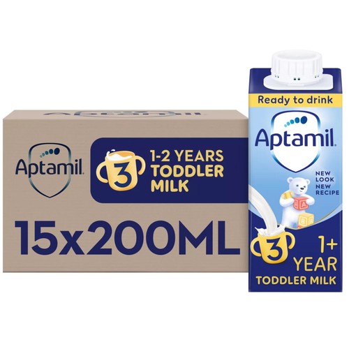 Aptamil 3 Toddler Milk Ready to Drink, 1-3 Yrs Multipack